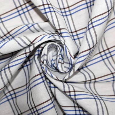 Nouveau tissu tricoté teint en fil de polyester 100 % design par processus Seta pour vêtement de veste d'usine de manteau